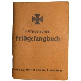 Catholic field hymnbook for Wehrmacht soldiers. Espenlaub militaria